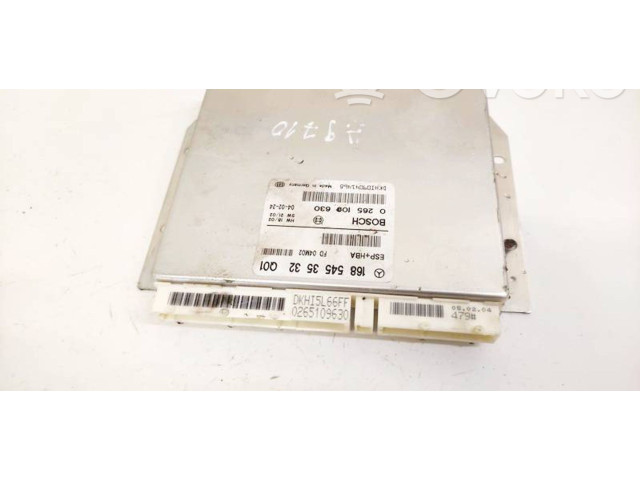Řídící jednotka 1685453532, 0265109630   Mercedes-Benz A W168 2004