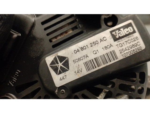 Генератор 04801250AC, 2542989C   Jeep Grand Cherokee 3.0     