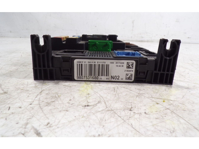 Модуль управления BSM 1612139080, 9807531680   Citroen C4 Cactus    