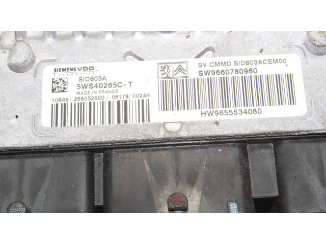 Řídící jednotka 9660780980, 9655534080   Peugeot 407 2007