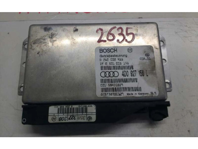 Блок управления коробкой передач 4D0927156L   Audi A8 S8 D2 4D