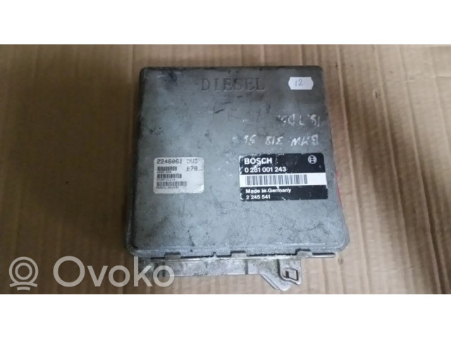 Řídící jednotka 0281001243, 2246061   BMW 3 E36 1996