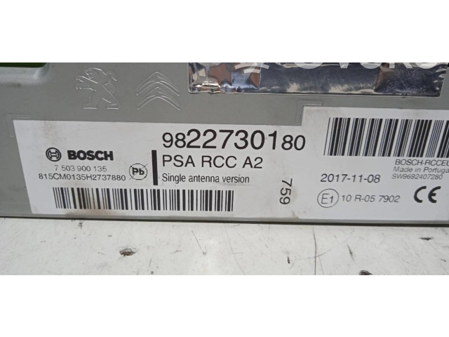 Блок управления навигации (GPS) 9822730180   Peugeot 208