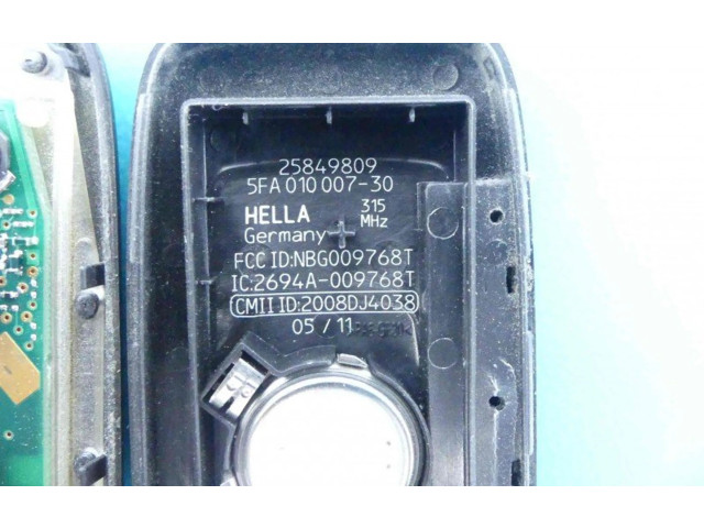 Комплект блоков управления 25849809, IMPRK1079665   Saab 9-4X