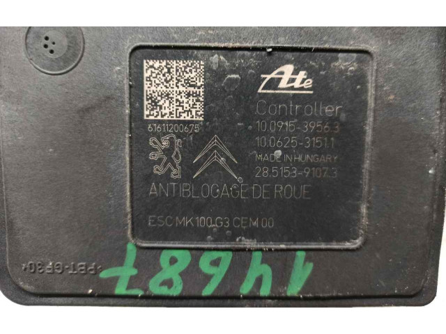 Jednotka ABS 9814482780, 10022006754   Peugeot 2008 I 2016