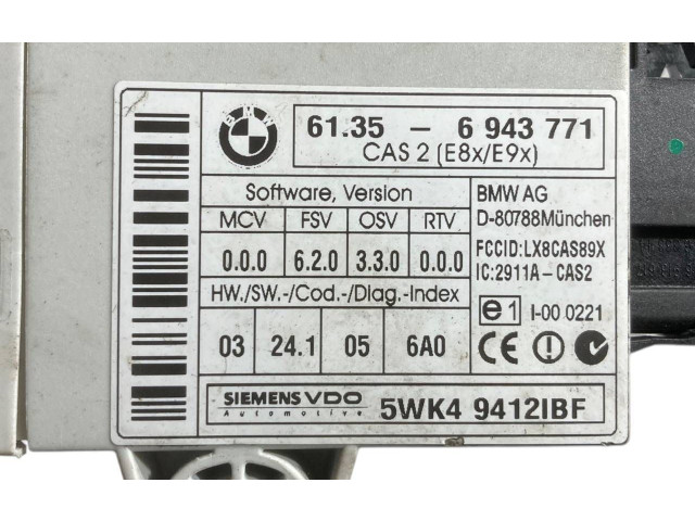 Řídící jednotka 7799854, 0281012880   BMW 1 E81 E87 2006