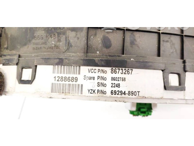 Přístrojová deska  Volvo XC90 2004 8673267, 69294890T  