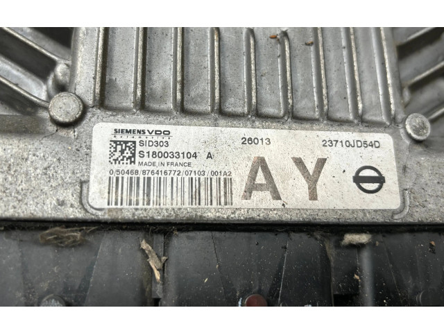 Řídící jednotka 23710JD54D   Nissan Qashqai 2010