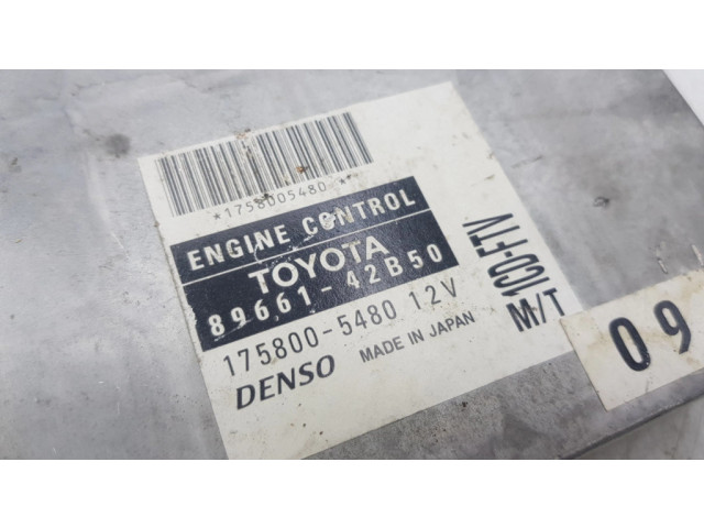 Řídící jednotka 8966142B50, 1758005480   Toyota RAV 4 (XA20) 2003