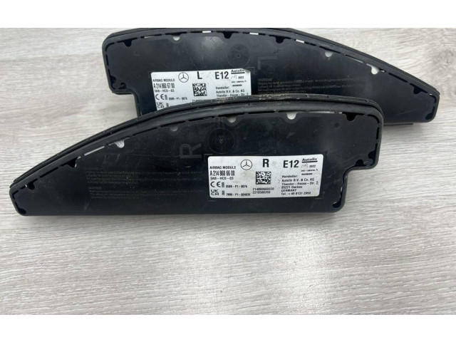 Подушка безопасности в сиденье A2148606600, A2148606700   Mercedes-Benz E W214
