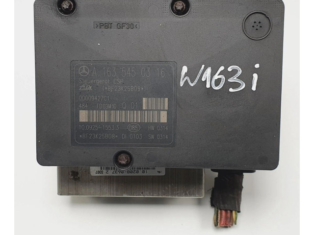 Jednotka ABS A1635450316   Mercedes-Benz ML W163 2001