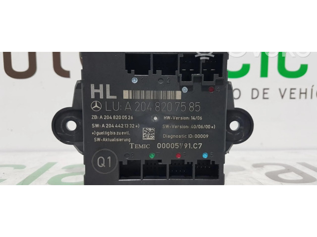 Řídící jednotka MODULOELECTRONICO   Mercedes-Benz C W204 2011
