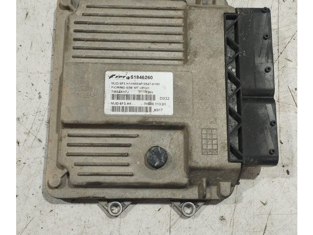 Řídící jednotka 51846260, 51846260   Fiat Fiorino 2009