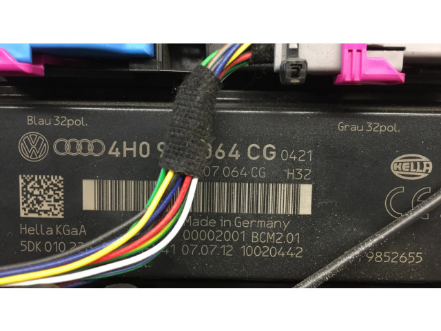 Блок комфорта 4H0907064CG, 4H0907064   Audi A6 S6 C7 4G   