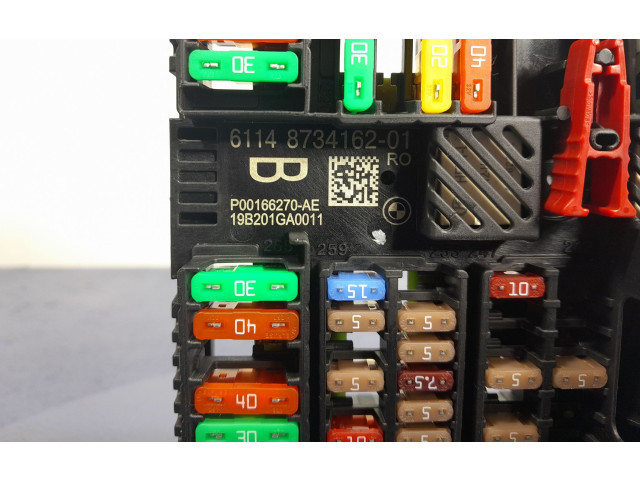   Pojistková skříňka 8734162, 8734162   BMW M3 F80 2019