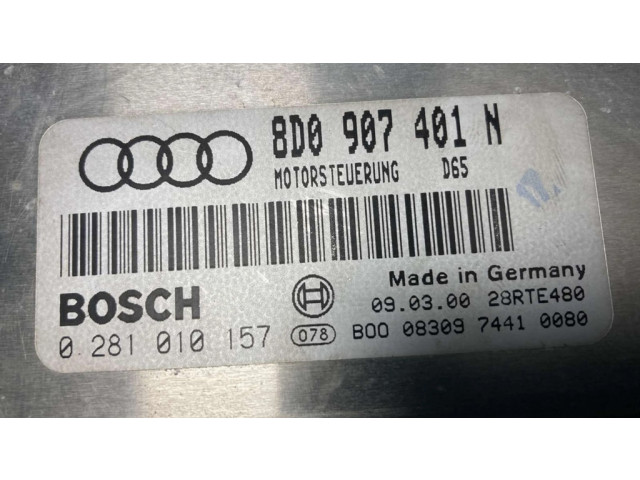 Комплект блоков управления 8D0907401N, 4B0905851C   Audi A4 S4 B5 8D