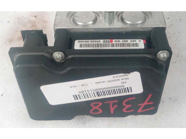 Jednotka ABS 0265801018   Renault Sandero I 2008