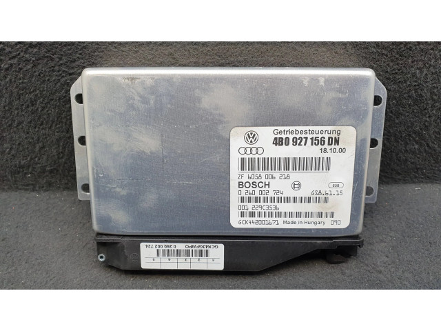 Блок управления коробкой передач 4B0927156DN, 0260002724   Audi A6 S6 C5 4B