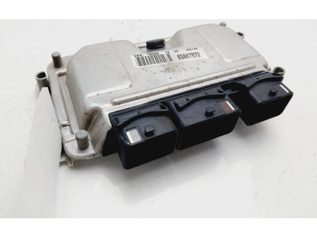 Блок управления двигателем ECU 9657036780   Peugeot 307 CC      