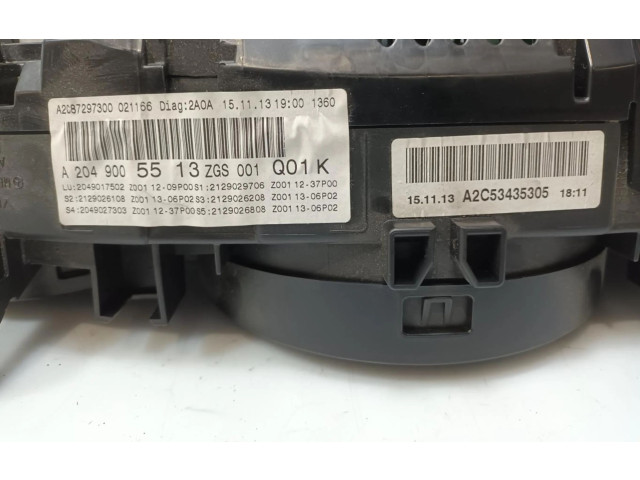 Панель приборов A2049005513   Mercedes-Benz CL C215       