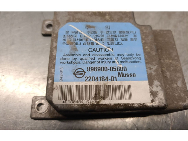 Блок подушек безопасности 89690005800, 220418401   SsangYong Musso