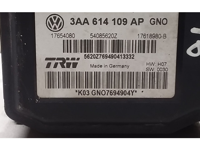 Jednotka ABS 3AA614109AP, 17654080   Volkswagen PASSAT B7 2014