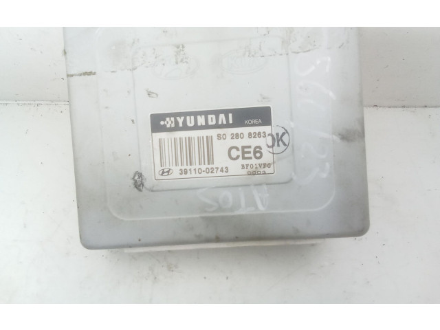 Комплект блоков управления 39110-02743, 39110-02743   Hyundai Atos Classic
