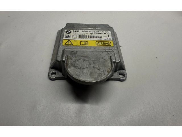 Блок подушек безопасности 6867170, 0265020788   BMW 2 F22 F23