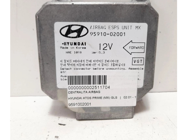 Блок подушек безопасности 9591002001, 9591002001   Hyundai Atos Prime