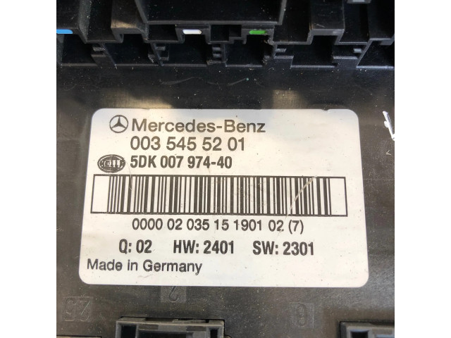 Блок комфорта 0035455201, 5DK00797440   Mercedes-Benz C W203   