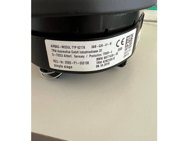 Подушка безопасности водителя    BMW 4 G22 G23 G24 G26