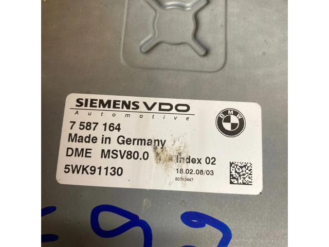 Řídící jednotka 7587164, MSV800   BMW 3 E92 E93 2008