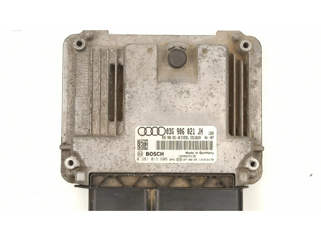 Блок управления 03G906021JH, 0281013608   Audi A3 S3 8P