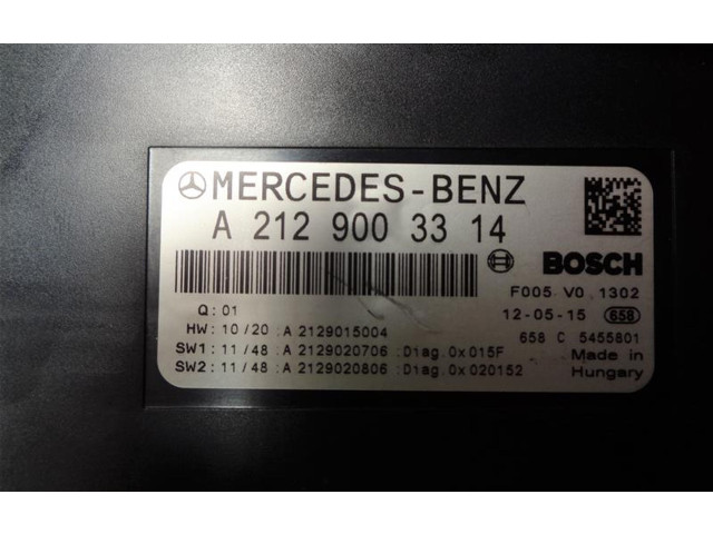   Pojistková skříňka A2129003314   Mercedes-Benz C AMG W204 2007
