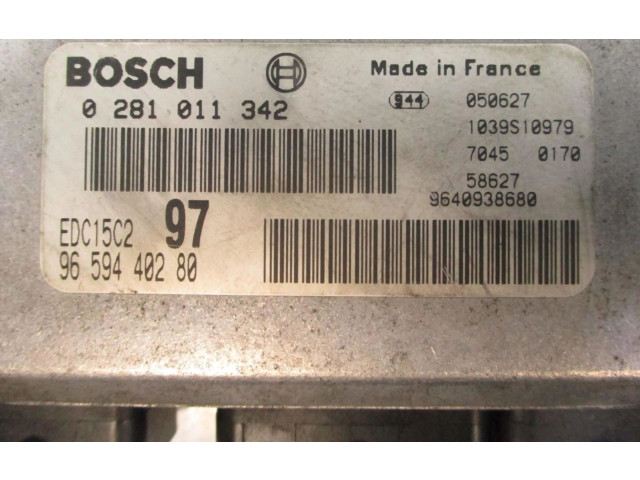 Řídící jednotka 9659440280   Peugeot Expert 