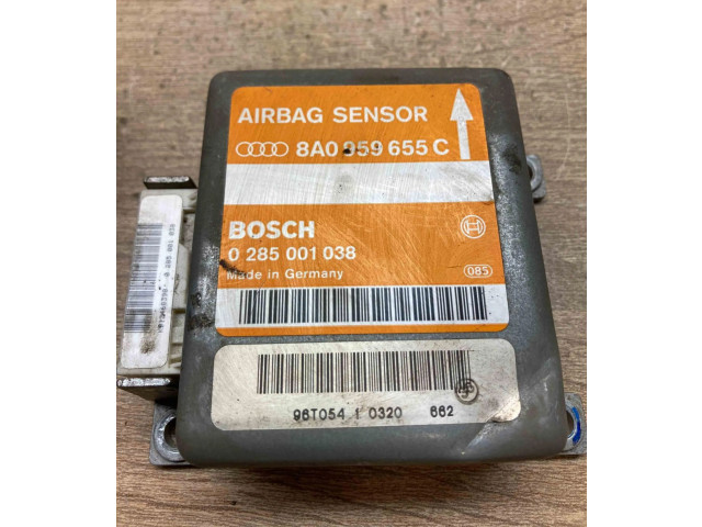 Блок подушек безопасности 8A0959655C, 0285001038   Audi A6 S6 C4 4A