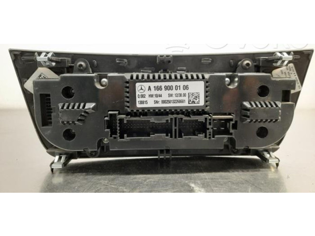 Блок управления климат-контролем A1669000106   Mercedes-Benz ML W166