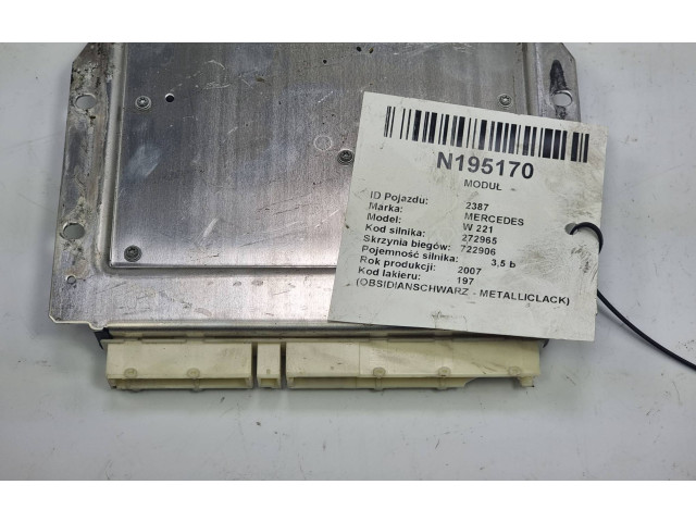 Модуль блока управления кондиционером A2215404062 AIRMATIC   Mercedes-Benz S W221