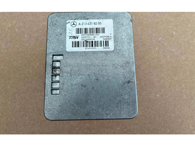Jednotka ABS A2134319200, A007T734   Mercede-Benz S W222 2013