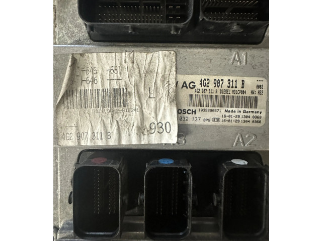Блок управления двигателя 4G2907311B   Audi A6 S6 C7 4G