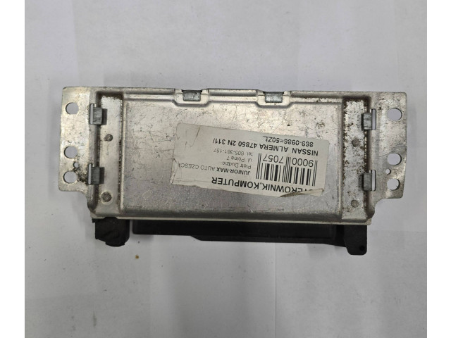 Блок управления АБС 478502N311, 8670986   Nissan Almera