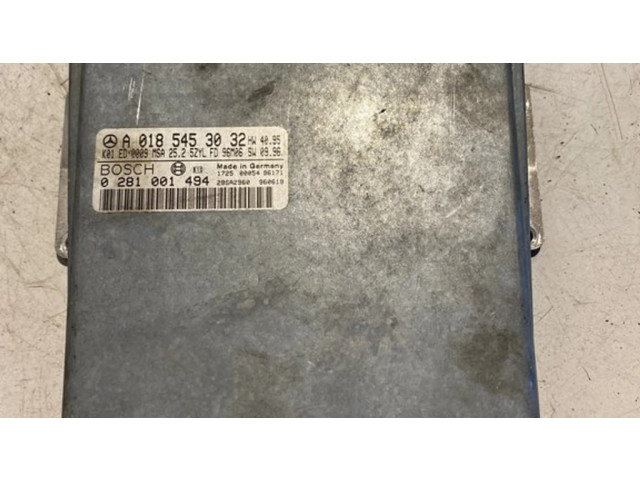 Řídící jednotka A0185453032, 0281001494   Mercedes-Benz E W210 2002