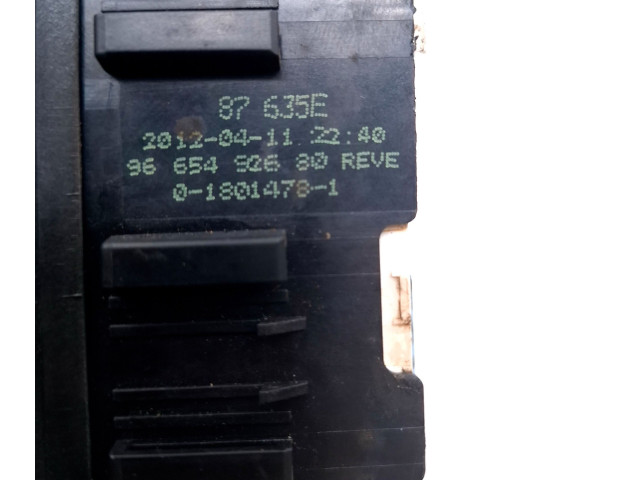   Pojistková skříňka 9665492680, 018014781   Peugeot 508 2013