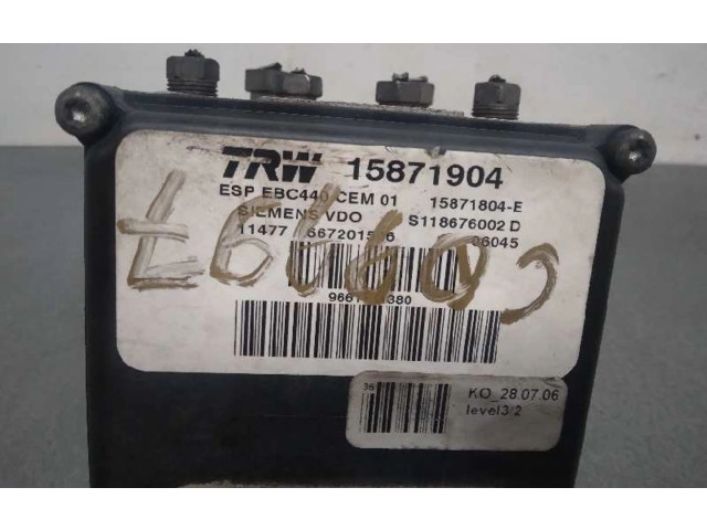 Jednotka ABS 15871904   Citroen C6 2006