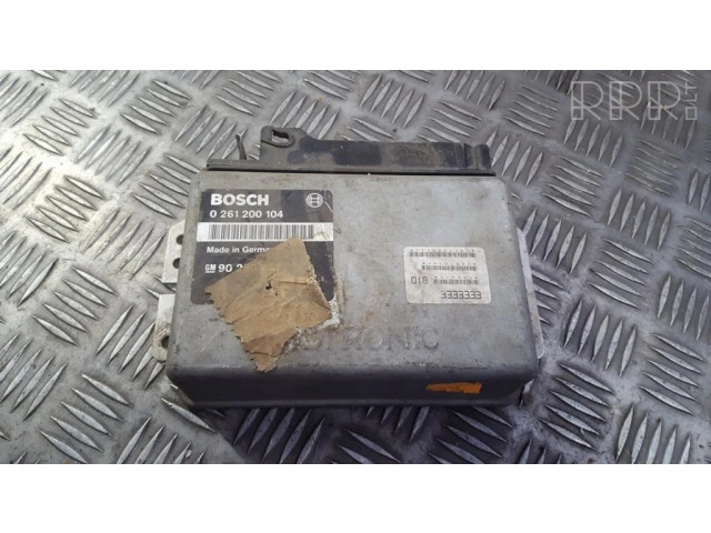 Řídící jednotka 0261200104, 90280357   Opel Ascona C 1985