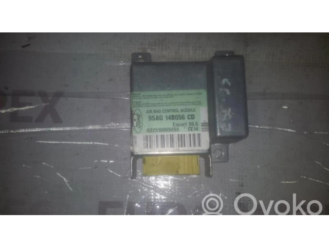 Блок подушек безопасности 95AG14B056CD, 68HC11E9   Ford Escort