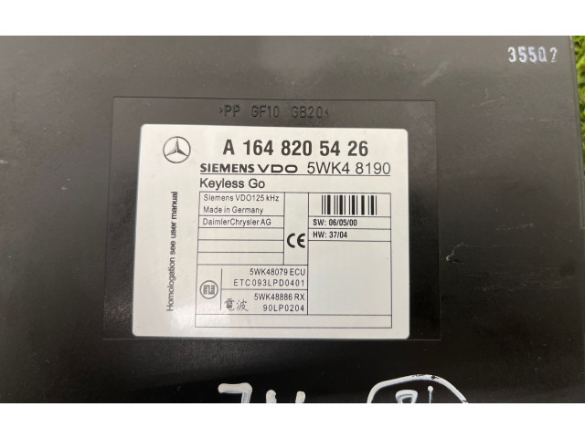 Блок управления A1648205426, 5WK48190   Mercedes-Benz ML W164