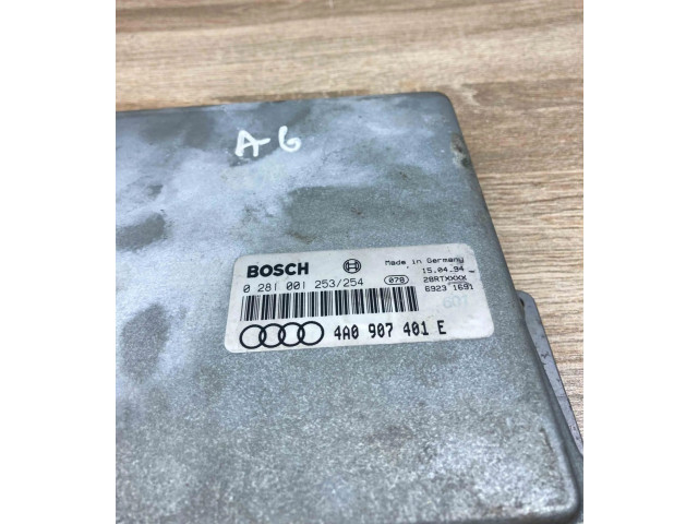 Řídící jednotka 4A0907401E, 281001253   Audi A6 S6 C4 4A 1994