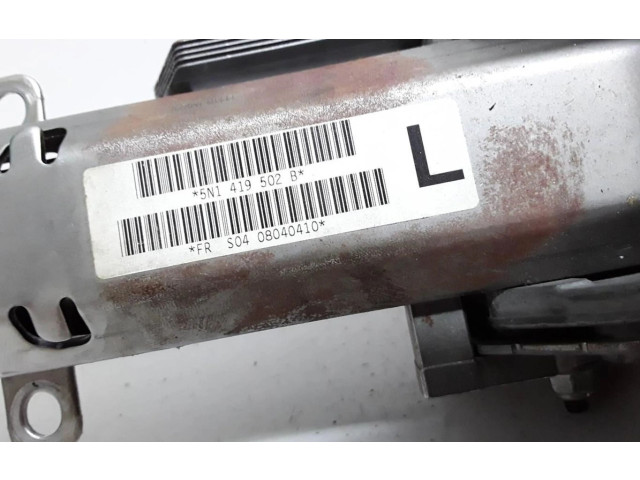 Руль Volkswagen Tiguan  2007 - 2016 года 5N1419502B      