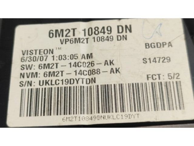 Přístrojová deska  Ford Mondeo MK IV 2008 6M2T10849DN, 6M2T14C026AK  